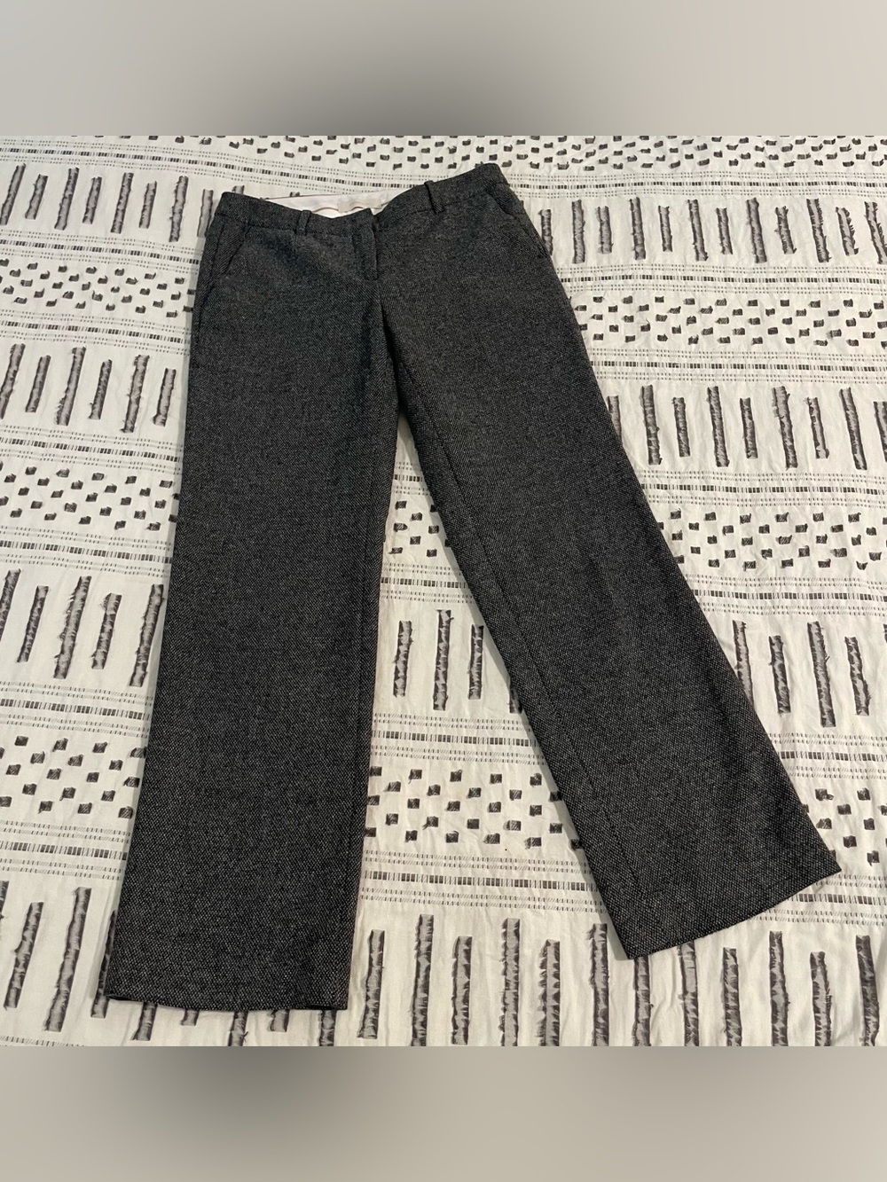 FRONTROW Tailored Wool Blend Wide Leg Trousers - Size 30 (US 4)